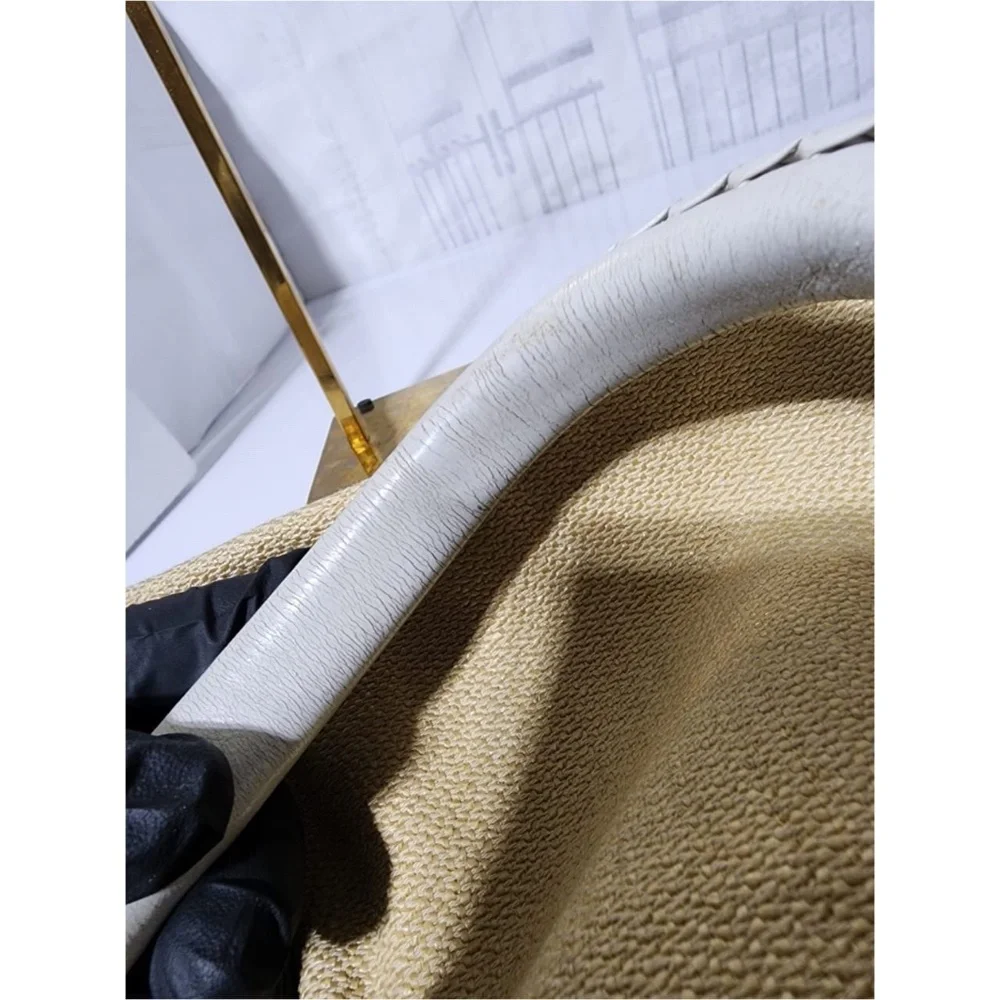 Authentic CHRISTIAN DIOR Raffia Frame Shoulder Bag Beige/Off-White - Picture 15 of 16